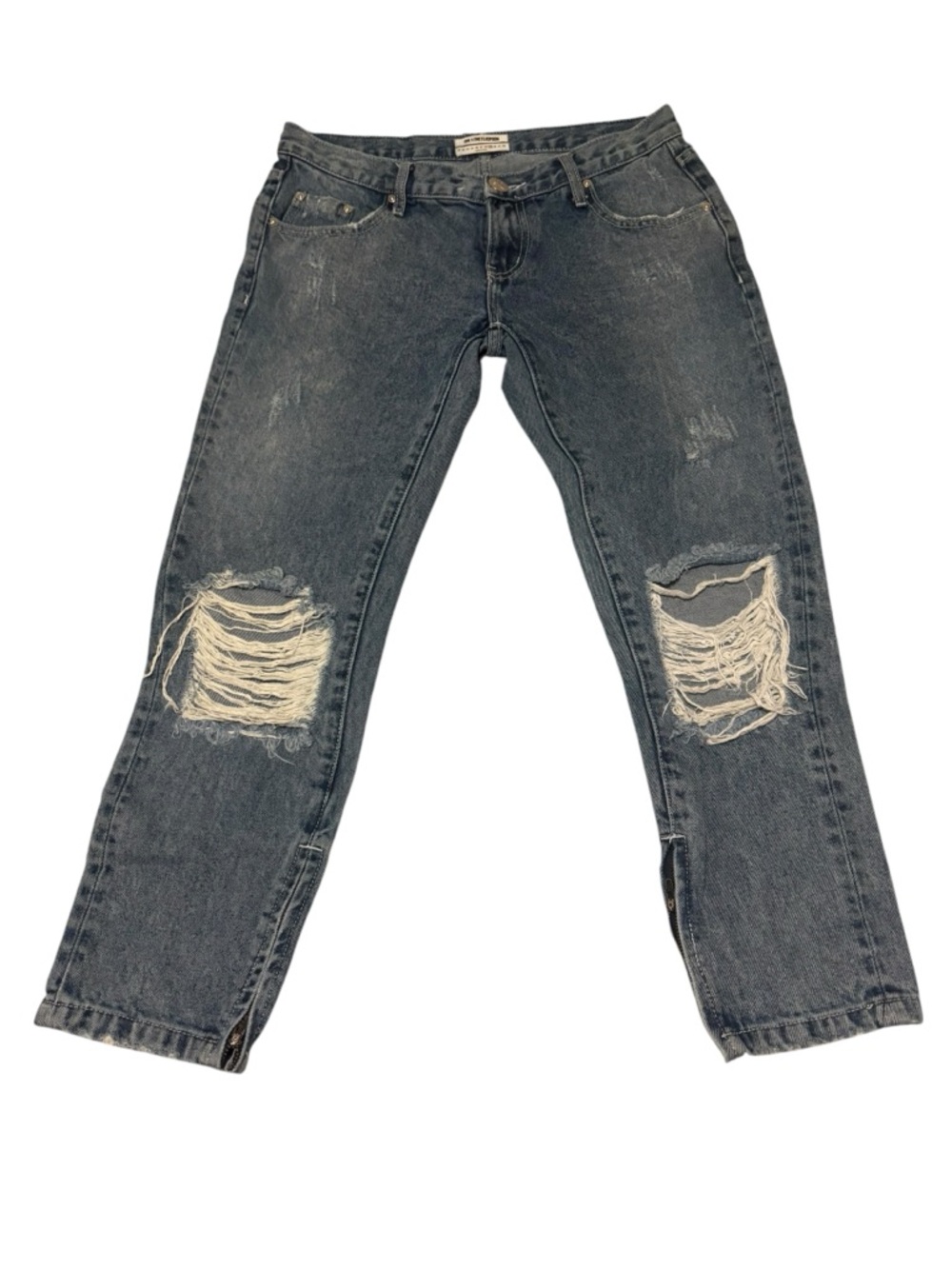 One x One Teaspoon women’s Size 29 Distressed Denim Jeans - Classic Fit